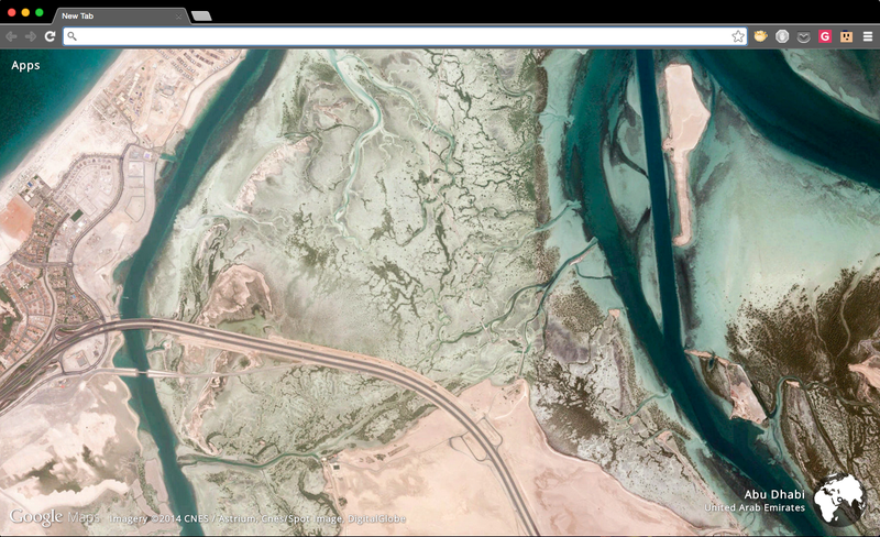 Illustration for article titled This Chrome Extension Turns New Tabs Into Aerial Art